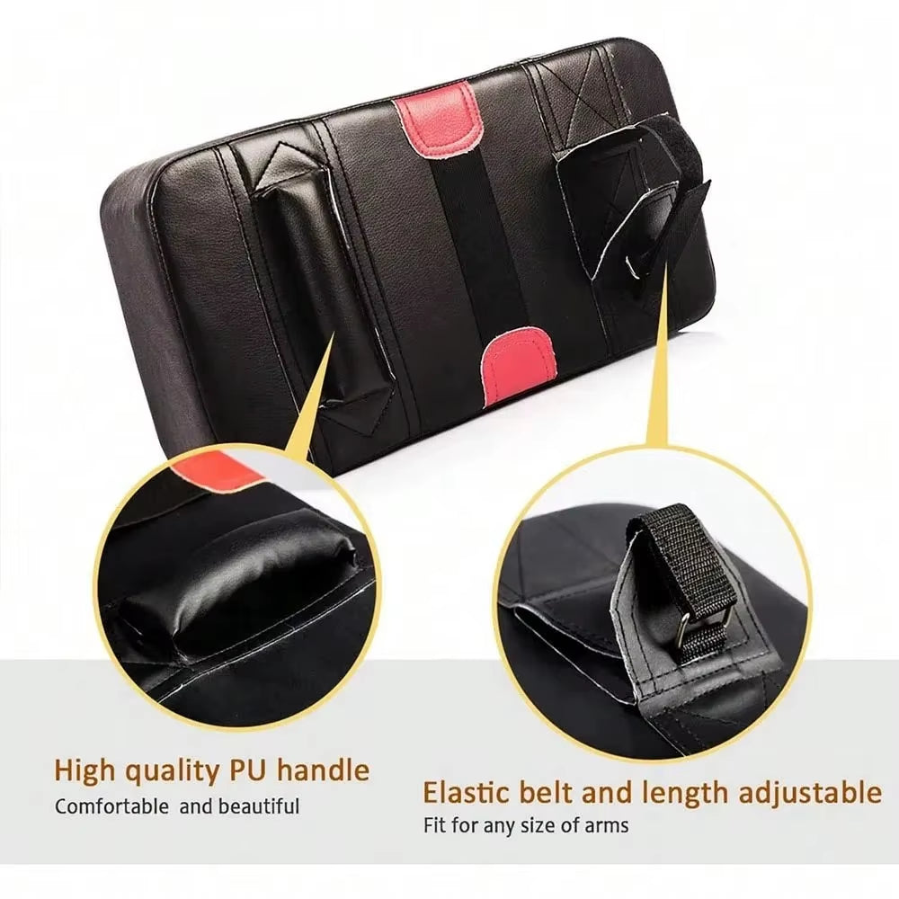 Boxing Foot Target, Leather Hand Target Pads, MMA Muay Thai Pads for Kicking Taekwondo, Kids Adults Boxing Training Equipment