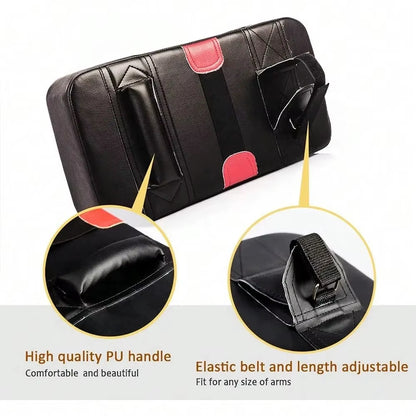 Boxing Foot Target, Leather Hand Target Pads, MMA Muay Thai Pads for Kicking Taekwondo, Kids Adults Boxing Training Equipment