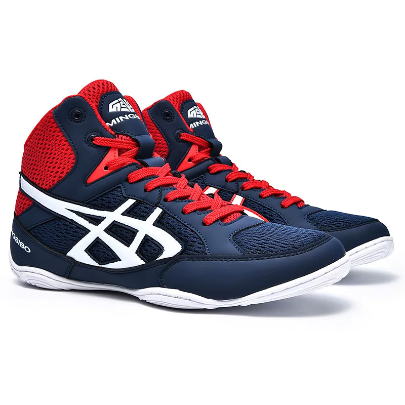 Luxury Wrestling Shoes Professional Boxing Sneakers Comfortable Gym Footwears Non Slip