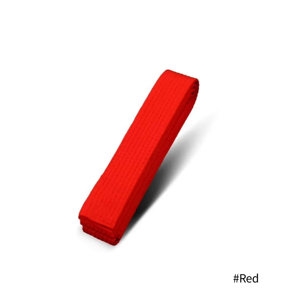 1PCS Martial Arts Karate Judo Taekwondo Professional Belts Judo Jiu Jitsu Standard Tapes Protective Waistband