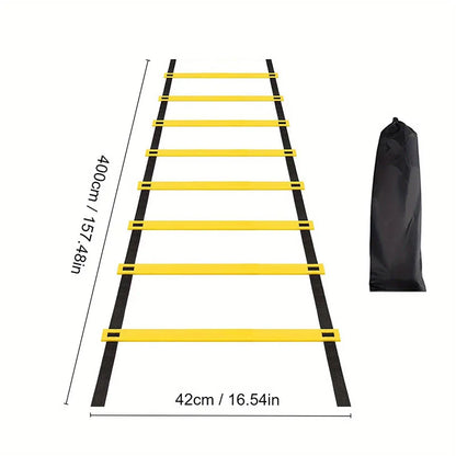 Agility Ladders Nylon Straps for Speed Training and Sports Flexibility Agility Football Training Energy Ladder Equipment