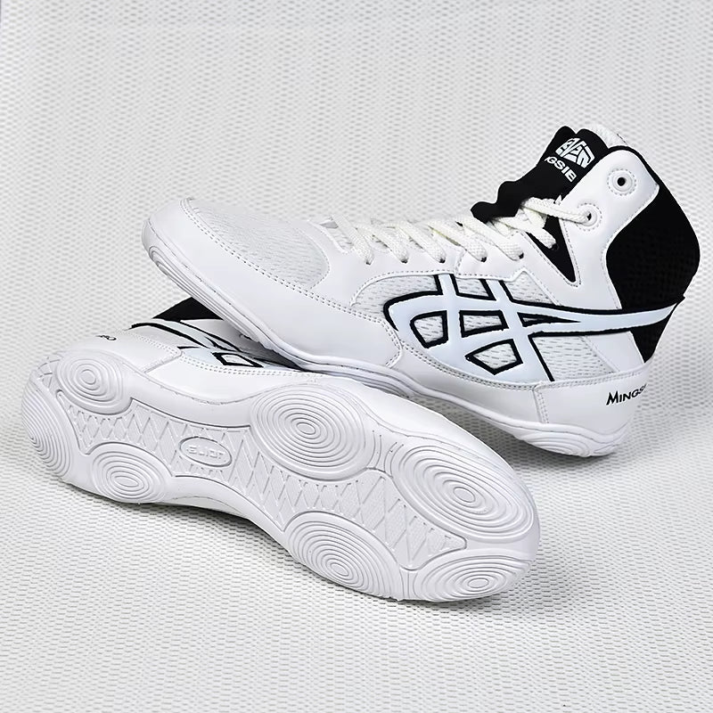 Luxury Wrestling Shoes Professional Boxing Sneakers Comfortable Gym Footwears Non Slip