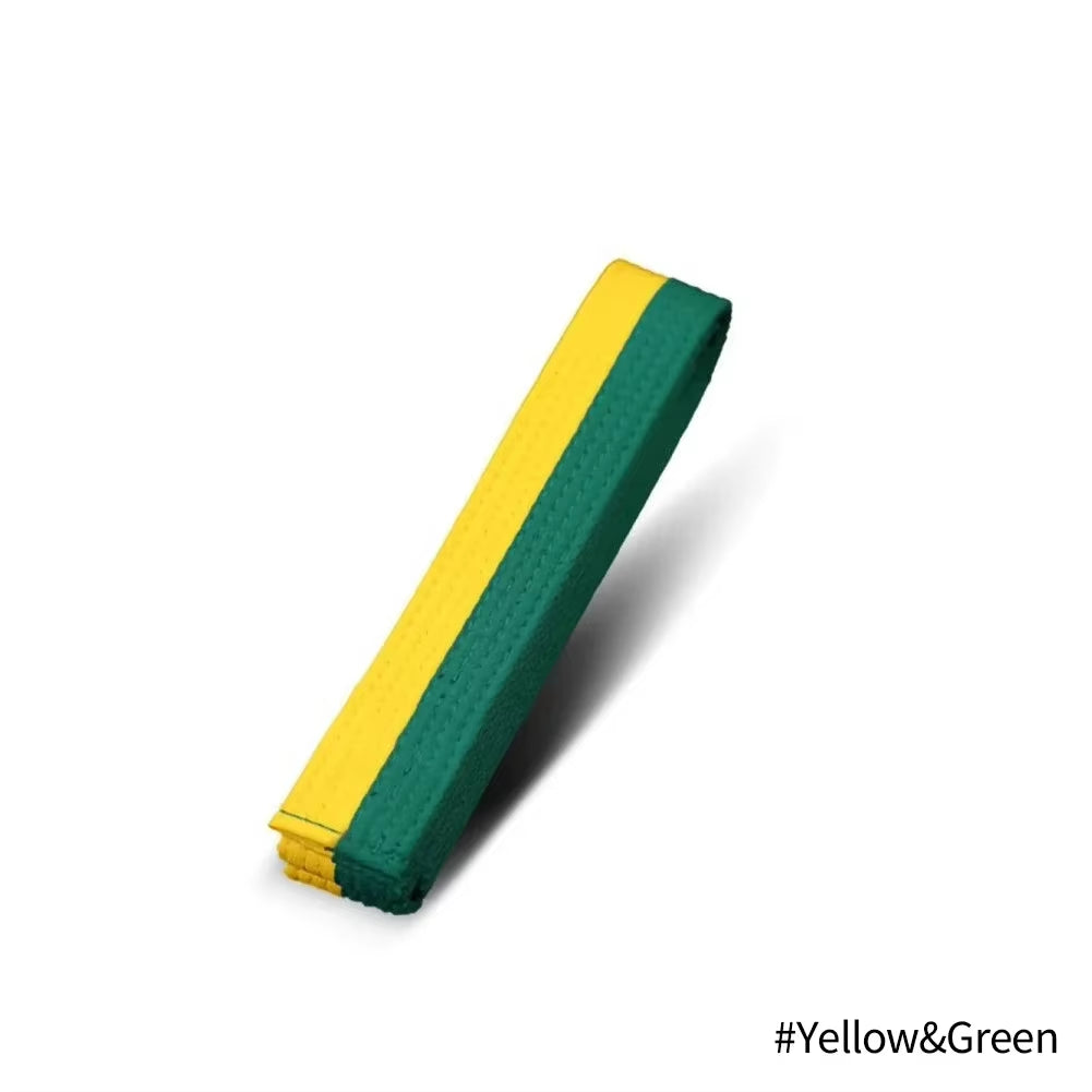 1PCS Martial Arts Karate Judo Taekwondo Professional Belts Judo Jiu Jitsu Standard Tapes Protective Waistband