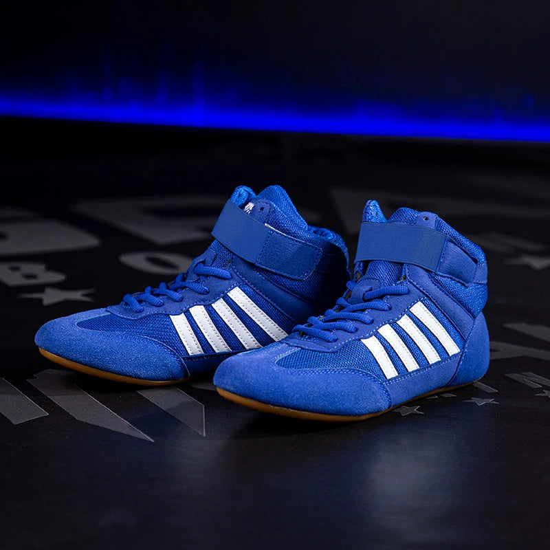 Training Wrestling Shoes Men Female Fitness Boxing Shoes Mesh Breathable Boxing Shoes Men High Quality Wrestling Shoes