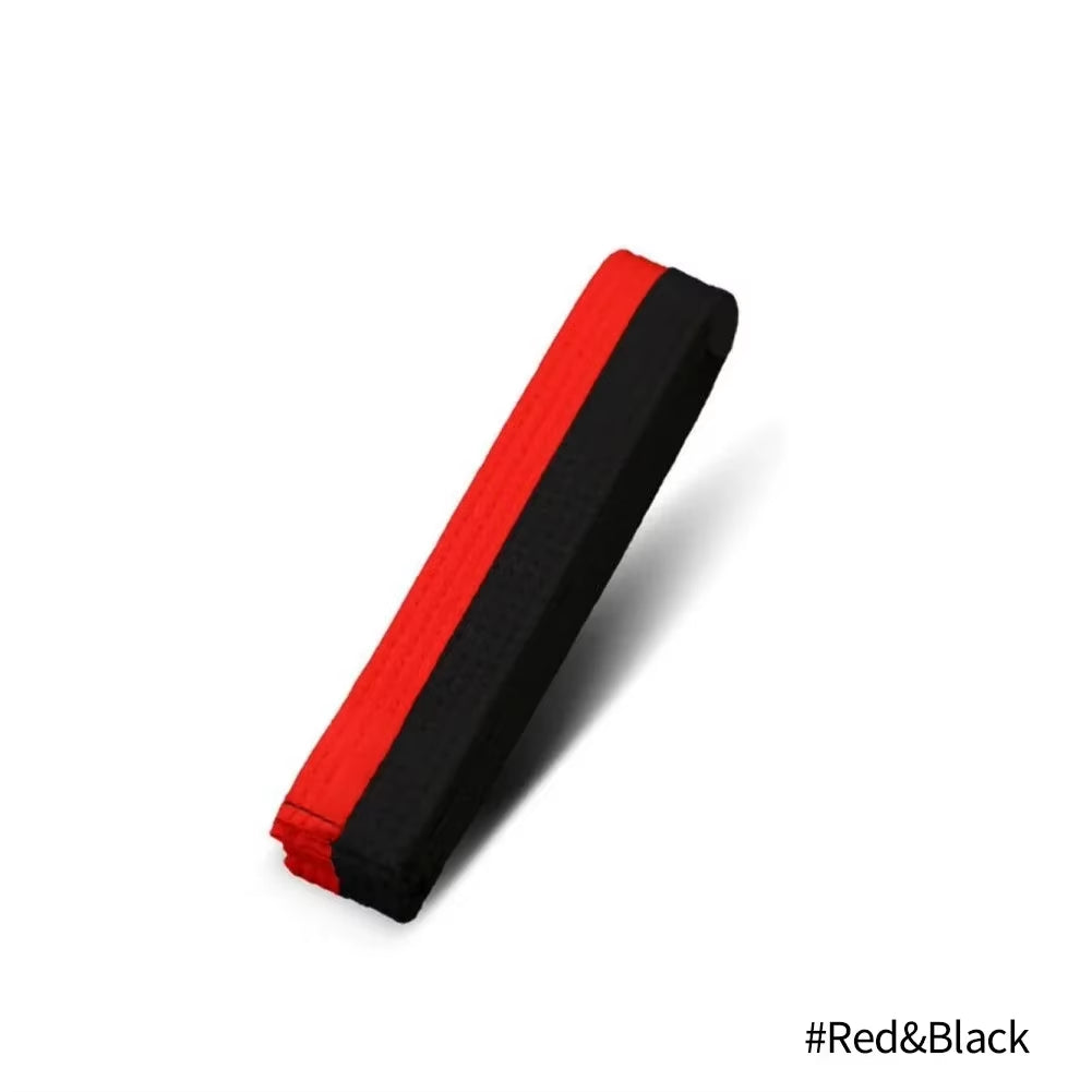 1PCS Martial Arts Karate Judo Taekwondo Professional Belts Judo Jiu Jitsu Standard Tapes Protective Waistband