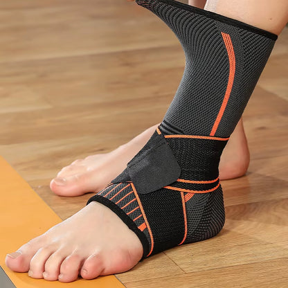 Adjustable Compression Ankle Support Men & Women, Running Hiking Basketball Ankle Brace Sports Protection