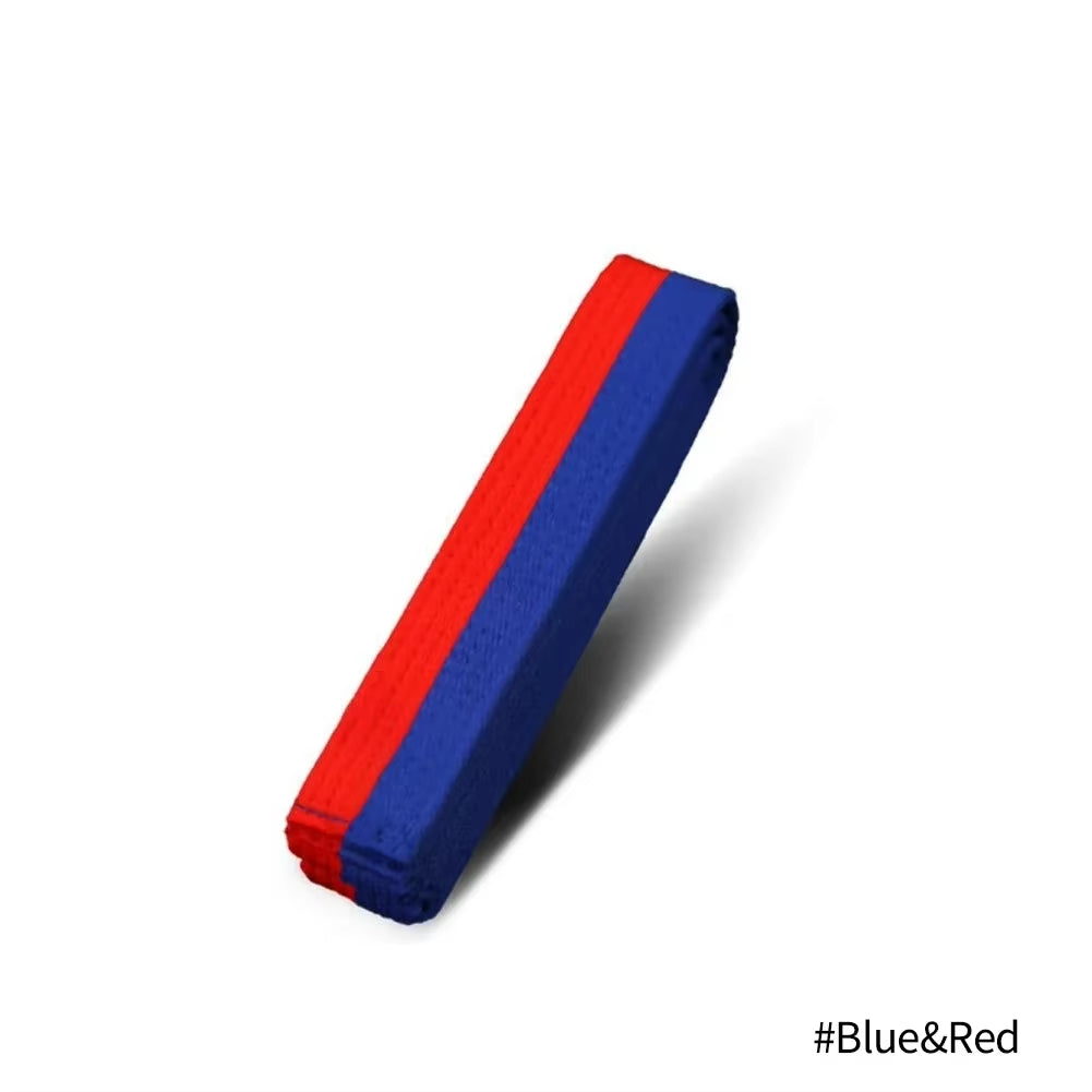 1PCS Martial Arts Karate Judo Taekwondo Professional Belts Judo Jiu Jitsu Standard Tapes Protective Waistband