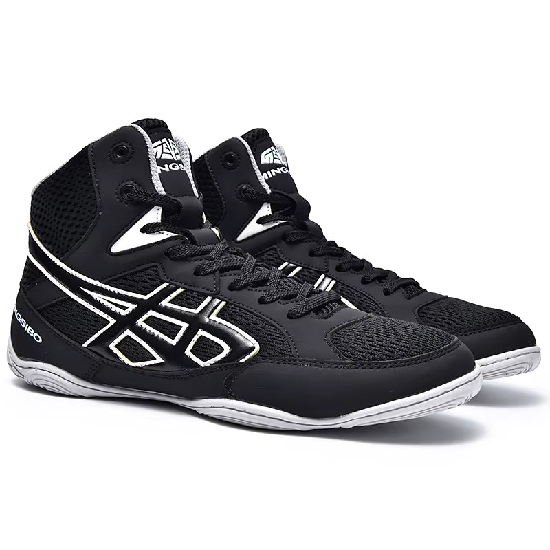 Luxury Wrestling Shoes Professional Boxing Sneakers Comfortable Gym Footwears Non Slip